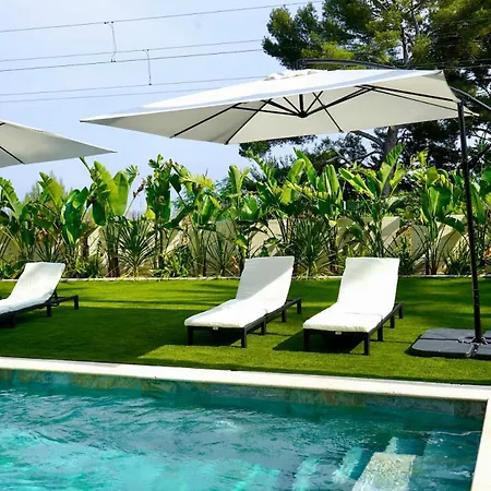 Frgk Luxury Azura With Beachfront Pool For 10 People Marechal Juin * Cannes