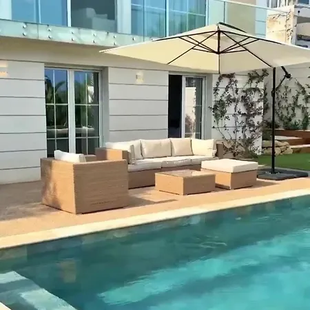 Frgk Luxury Azura With Beachfront Pool For 10 People Marechal Juin Villa