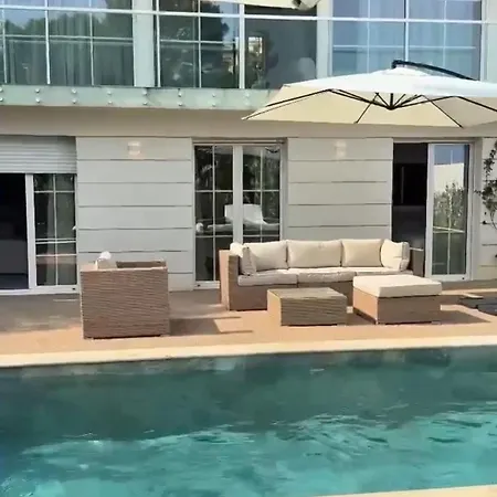 Frgk Luxury Azura With Beachfront Pool For 10 People Marechal Juin *